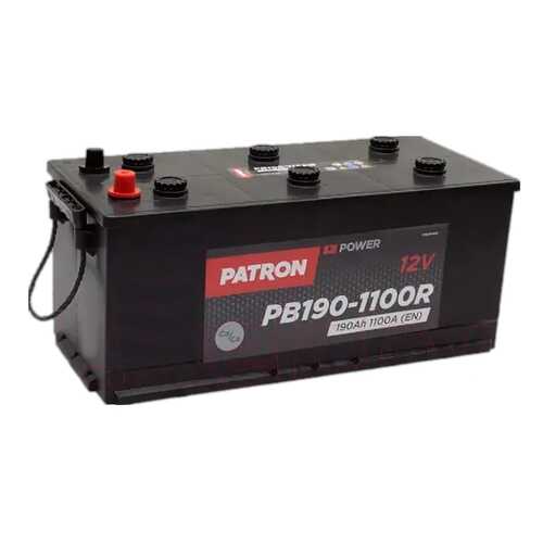 Аккумулятор PATRON POWER 12V 190AH 1100A ETN 4(R+) B3 513x223x223mm 43kg в Автодок