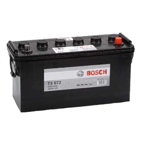 Аккумулятор T3 12V 100Ah 600A оп BOSCH арт. 0092T30720 в Автодок