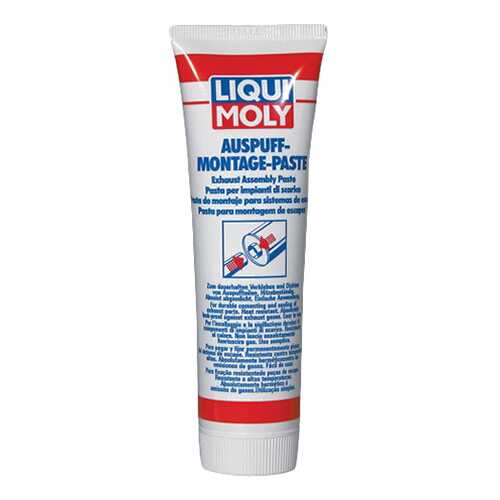 Натриевая смазка LIQUI MOLY Auspuff-Montage-Paste 0.14кг 150мл 3342 в Автодок