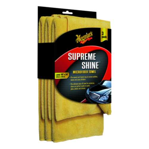 Микрофибровое полотенце (Supreme Shine Microfiber Towel) 40х63 см. 3 штуки. X2020EU в Автодок