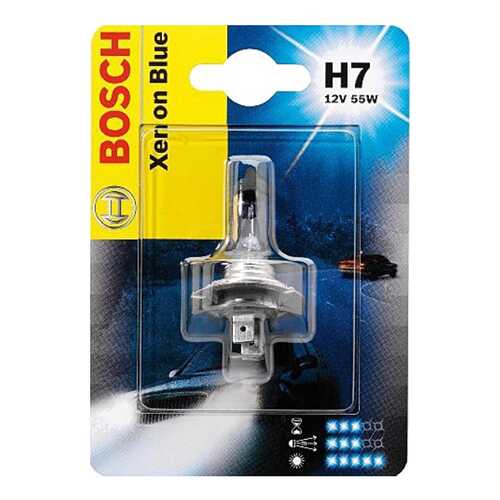 Лампа галогенная Bosch 55W H7 1987302075 в Автодок