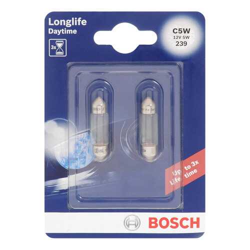 Лампа галогеновая Bosch 5W C5W 1 987 301 060 в Автодок