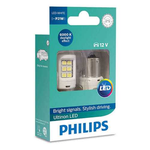 Лампа P21 Led White 11498 Ulw 12v X2 Philips арт. 11498ULWX2 в Автодок