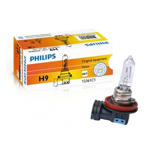 Лампа Philips H9 12v 65w Pgj19-5 Philips арт. 12361 в Автодок