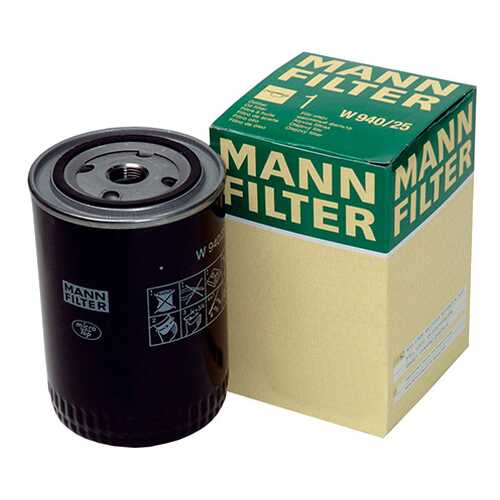 Фильтр масляный двигателя MANN-FILTER W712/6 в Автодок