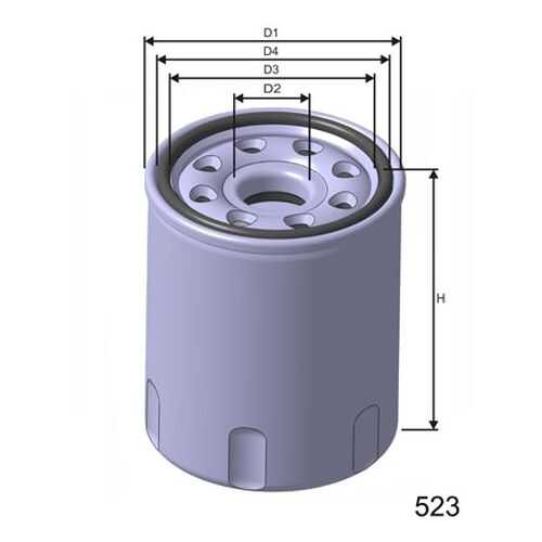 Масляный фильтр misfat Z260 в Автодок