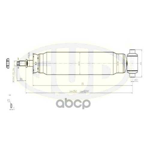 Амортизатор подвески G.U.D GSA349066 в Автодок