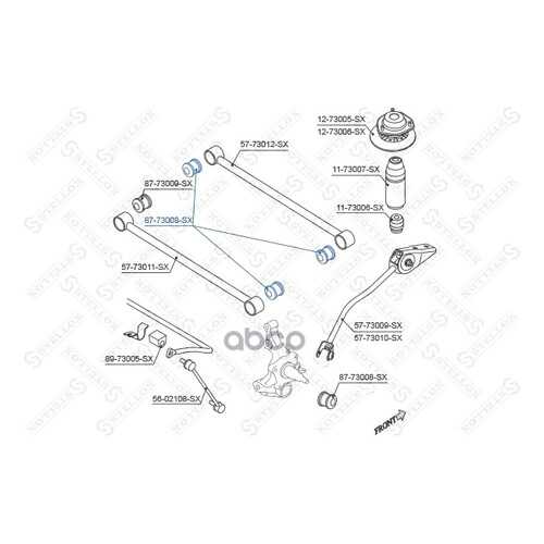 Сайлентблок Stellox 8773008SX в Автодок