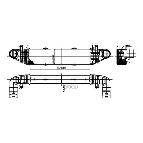 Интеркулер NRF 30313 в Автодок