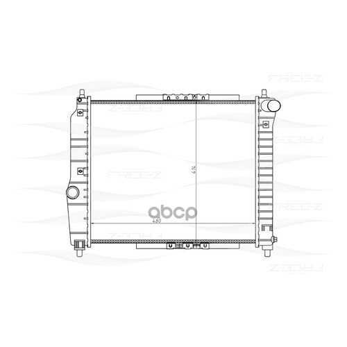 Радиатор охлаждения FREE-Z KK0131 в Автодок
