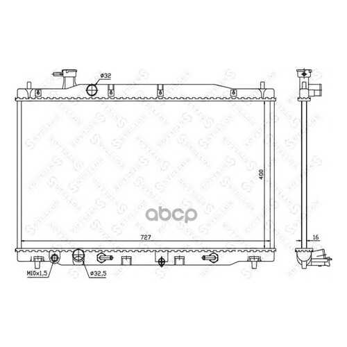 Радиатор системы охлаждения Stellox 1025455SX в Автодок