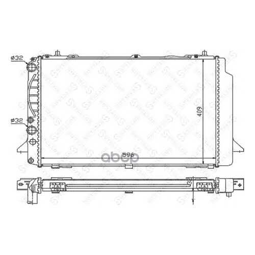 Радиатор системы охлаждения Stellox 1025537SX в Автодок