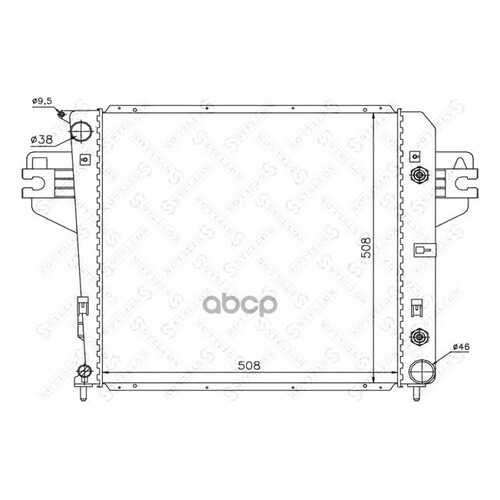 Радиатор системы охлаждения Stellox 1025629SX в Автодок