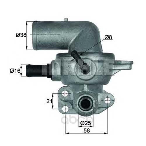 Термоcтат Mahle/Knecht TI13388D в Автодок