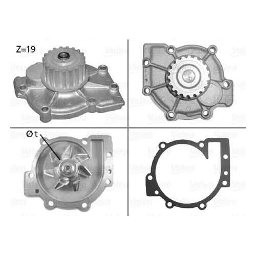 Водяной насос VALEO 506325 в Автодок