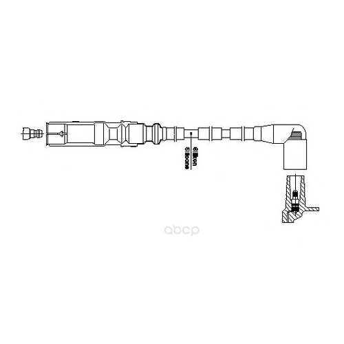 Провод высоковольтный audi/skoda/vw BREMI 1a32h42 в Автодок