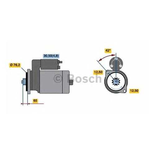 Стартер Bosch 0986020230 в Автодок