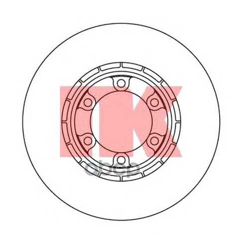 Диск тормозной Nk 203017 в Автодок