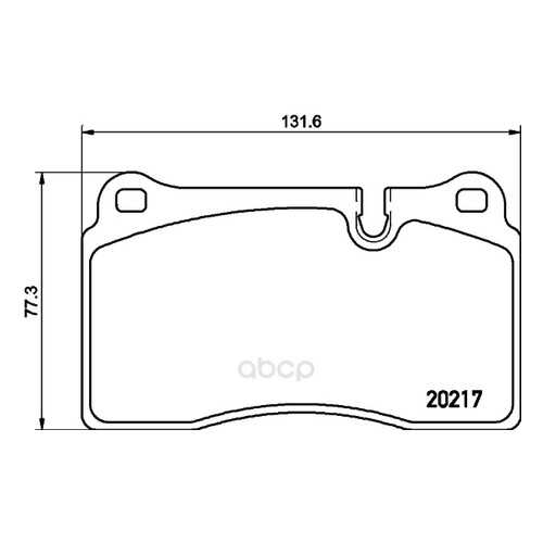 Колодки тормозные Hella 8DB355013201 в Автодок