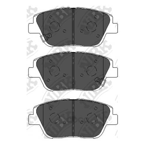 Колодки тормозные NiBK PN0536 в Автодок