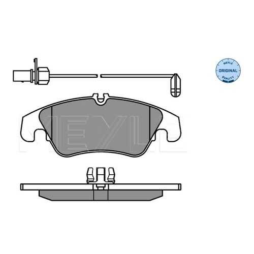 Комплект тормозных дисковых колодок MEYLE 025 247 4319/W в Автодок