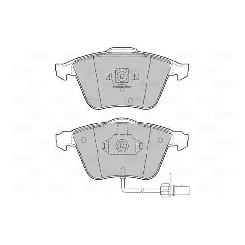 Комплект тормозных дисковых колодок Valeo 598750 в Автодок