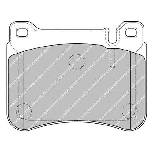 Комплект тормозных колодок Ferodo FDB1907 в Автодок