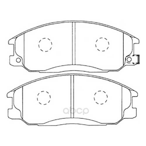 Комплект тормозных колодок FIT FP0864 в Автодок