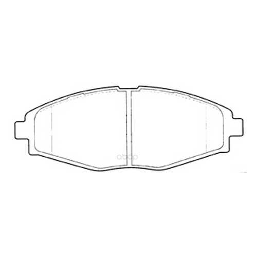 Комплект тормозных колодок FIT FP1321 в Автодок