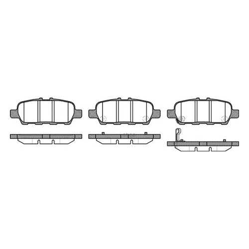 Комплект тормозных колодок Remsa 087631 в Автодок