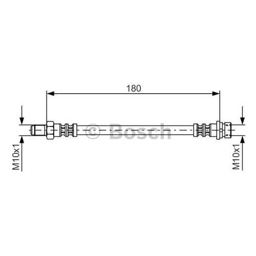 Шланг тормозной системы Bosch 1 987 476 887 в Автодок