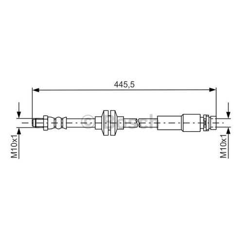 Шланг тормозной системы Bosch 1 987 481 668 в Автодок