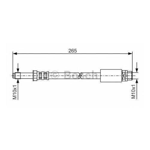 Шланг тормозной системы Bosch 1987476359 в Автодок