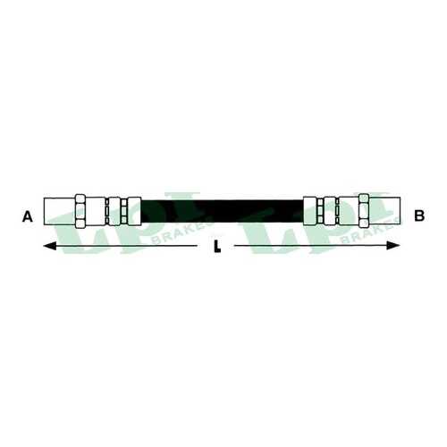 Шланг тормозной системы Lpr 6T46564 задний в Автодок