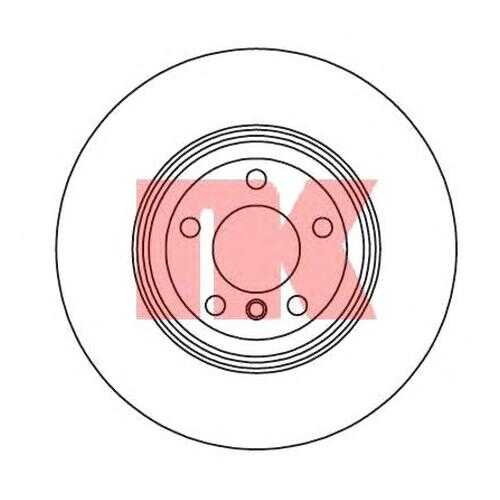 Тормозной диск Nk 201590 в Автодок