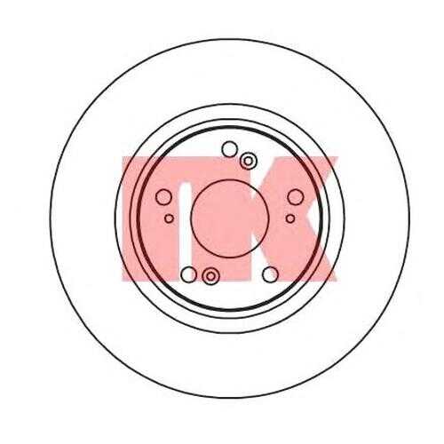 Тормозной диск Nk 202649 в Автодок