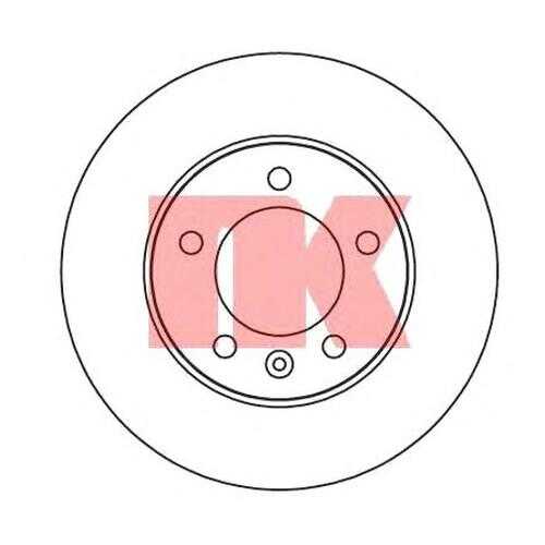 Тормозной диск Nk 203977 в Автодок