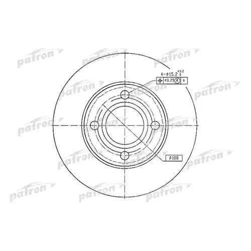 Тормозной диск PATRON PBD2599 в Автодок