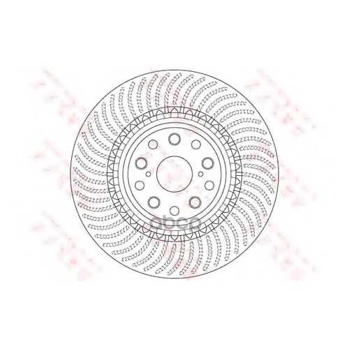 Тормозной диск TRW/Lucas DF6488S в Автодок