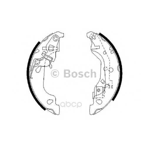 Тормозные колодки дисковые Bosch 0986487597 в Автодок