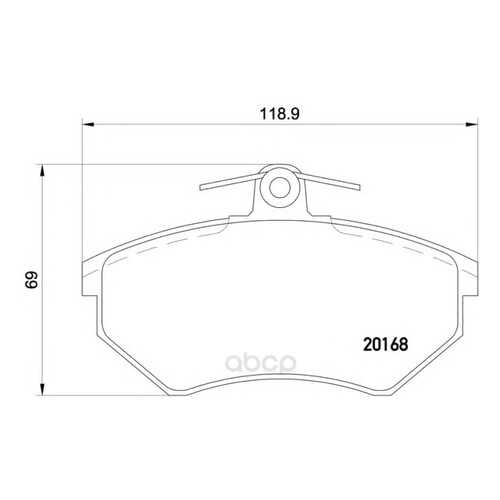 Тормозные колодки дисковые Textar 2016804 в Автодок