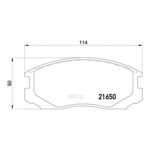 Тормозные колодки дисковые Textar 2165001 в Автодок