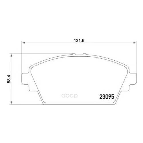 Тормозные колодки дисковые Textar 2309501 в Автодок