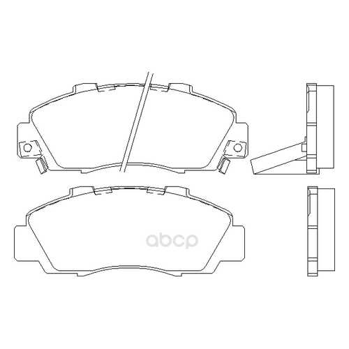 Тормозные колодки дисковые Textar 2372901 в Автодок