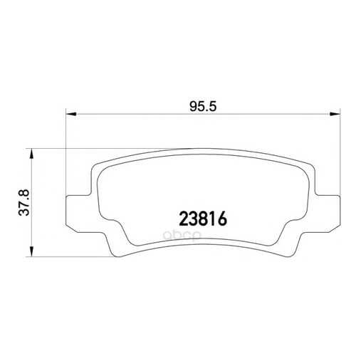 Тормозные колодки дисковые Textar 2381601 в Автодок