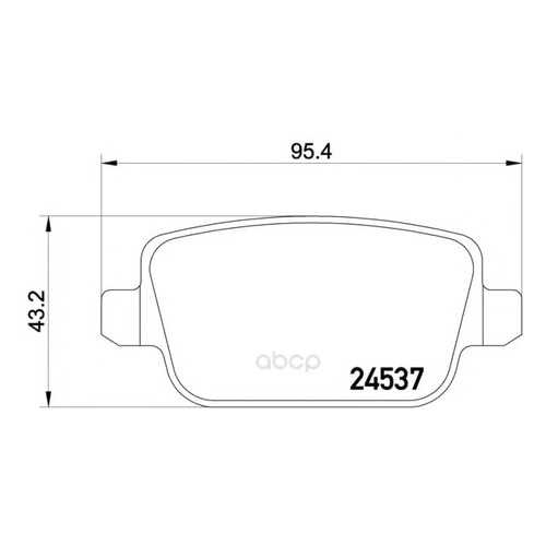 Тормозные колодки дисковые Textar 2453702 в Автодок