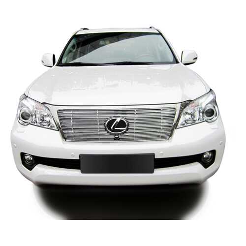 Накладка решетки радиатора Fancycar для Lexus GX 460 II URJ150 (2009+), верхняя, профиль 6 в Автодок