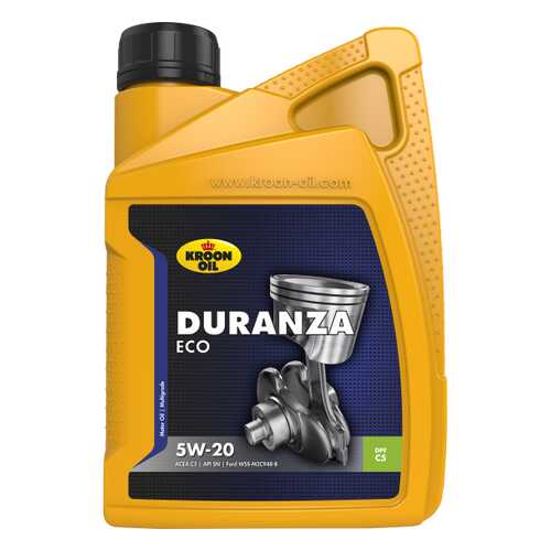 Масло Моторное Duranza Eco 5w-20 1l KROON OIL арт. 35172 в Автодок