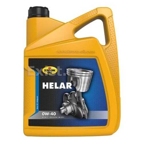 Масло Моторное Helar 0w40 5l KROON OIL арт. 2343 в Автодок