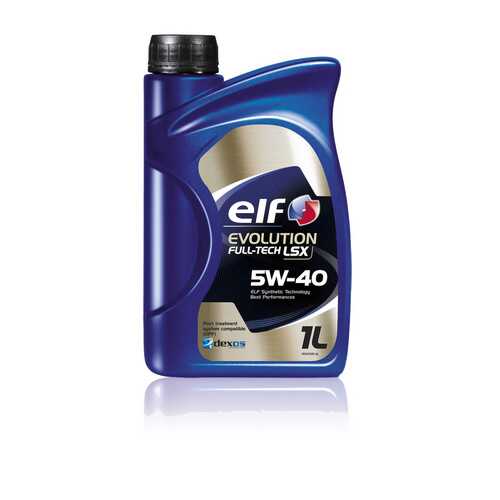 Моторное масло elf Evolution Full-Tech LSX 5W-40 1л в Автодок